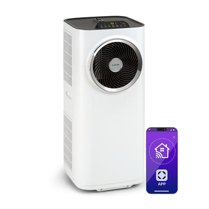 Klarstein Kraftwerk Smart 12000 BTU Mobile Klimaanlage R290 50dB 56m²