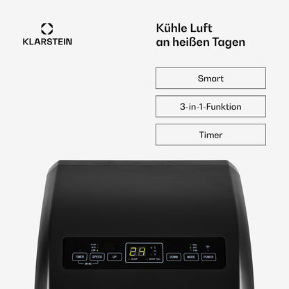 Klarstein Metrobreeze Rome Smart 10000 BTU Mobile Klimaanlage A+ R290 42m²