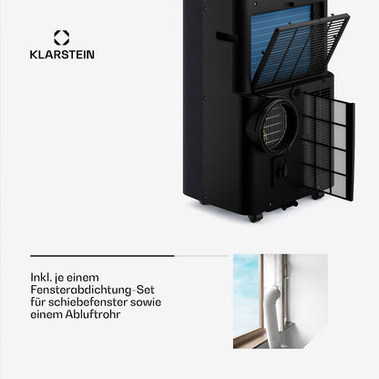 Klarstein AireLux Smart 14000 BTU Mobile Klimaanlage R290 App 65m² Dunkelgrau