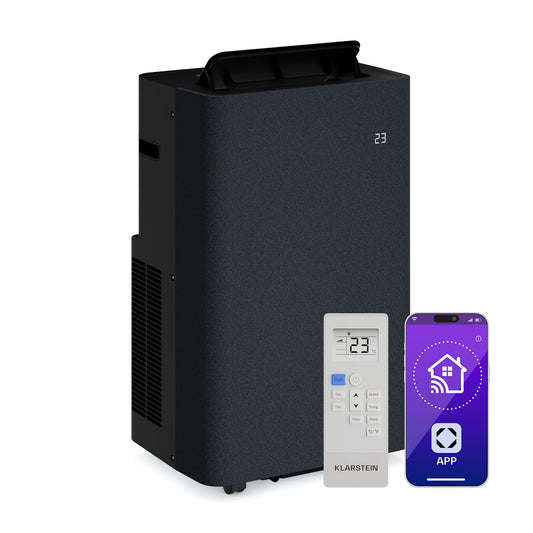 Klarstein AireLux Smart Mobile Klimaanlage 14000 BTU R290 App