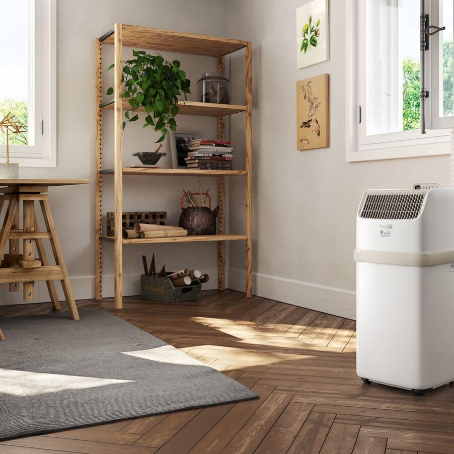 DeLonghi Pinguino Compact 8300 BTU Mobiles Klimagerät R290 LCD-Display