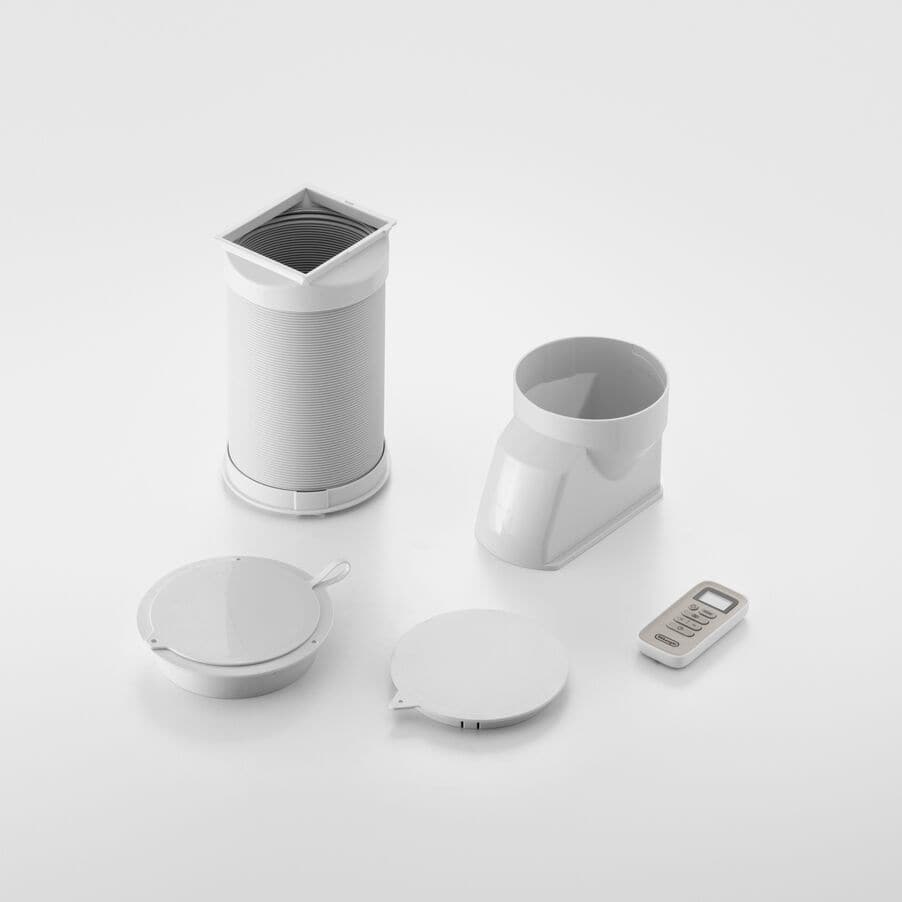 DeLonghi Pinguino Compact 8300 BTU Mobiles Klimagerät R290 LCD-Display