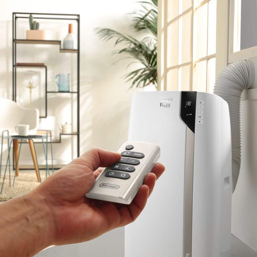 DeLonghi Pinguino Extreme PACEX93EXTREME mobiles Klimagerät 9400 BTU 70% leiser