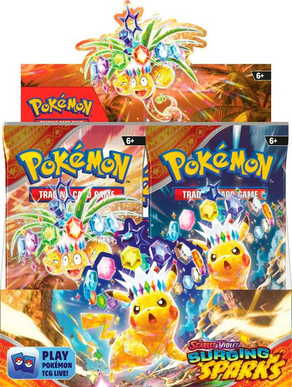 Surging Sparks Booster Box - SV08: Surging Sparks (SSP)