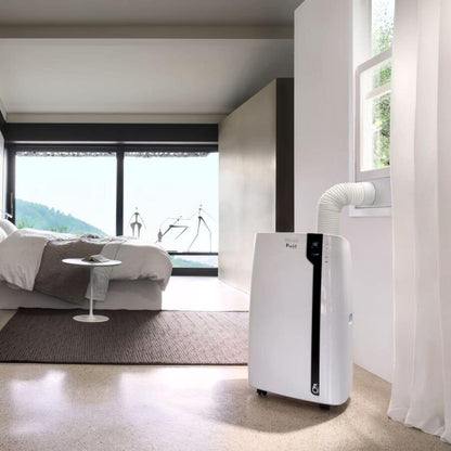 De'Longhi PACEX100SILENT EX:2 Mobile Klimaanlage leise 2,5 kW 32 L Entfeuchtung