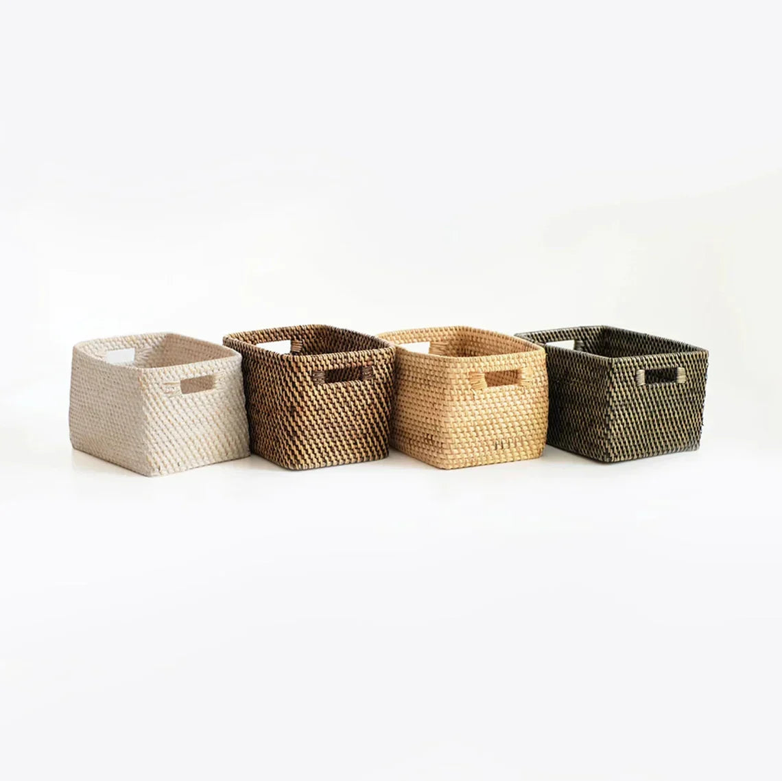 Custom Sized Rattan Amenities Storage
